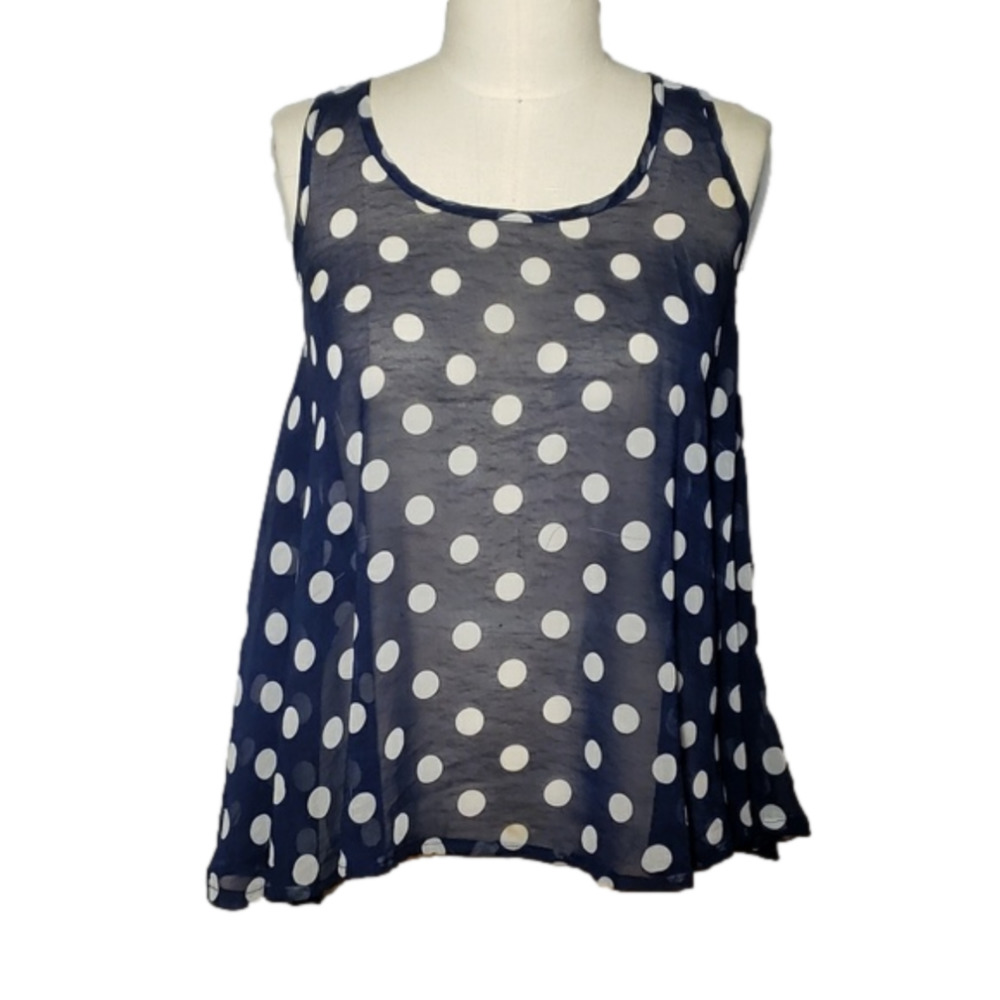 Millau polkadot tank top